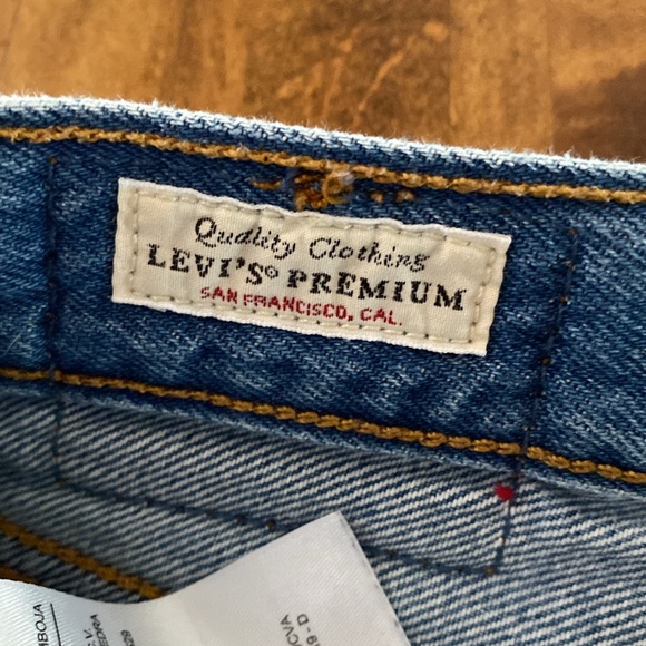 LEVI’s 501 Premium Quality Adjustable Length Shorts Size 26 - Picture 8 of 12